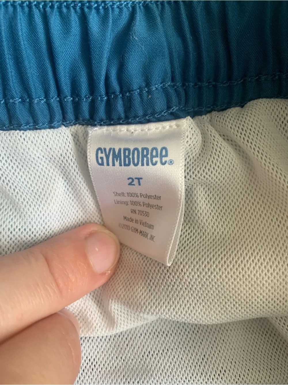 2T Gymboree Swim Trunks Fish Sharks Sea Creatures